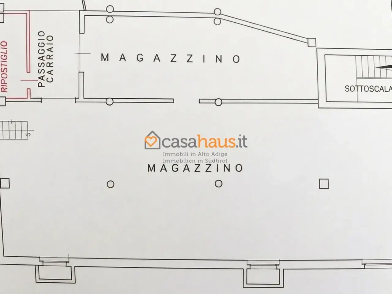 Magazzino in , Bolzano, {3} - Planimetria 1