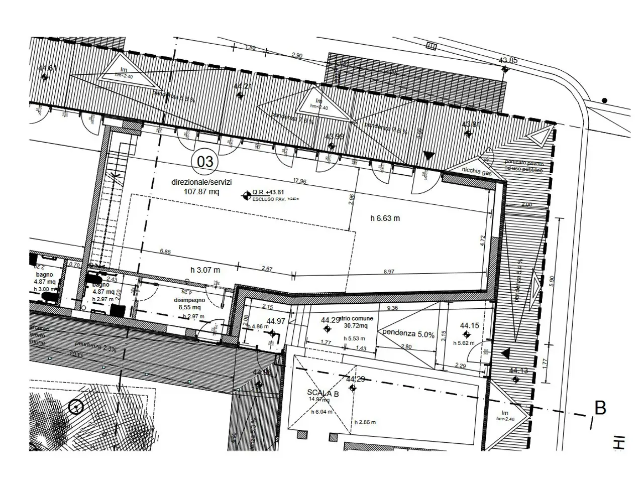 Ufficio in Via dei Barucci 11, Firenze, {3} - Planimetria 1
