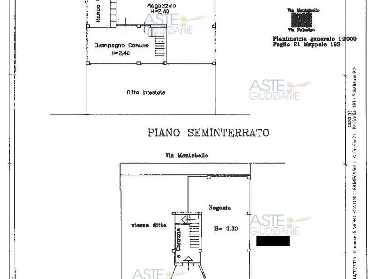 Fabbricato misto in Via Palestro, 12, 51016 Montecatini-Terme Pt, Italia 12, Montecatini Terme, {3} - Planimetria 1