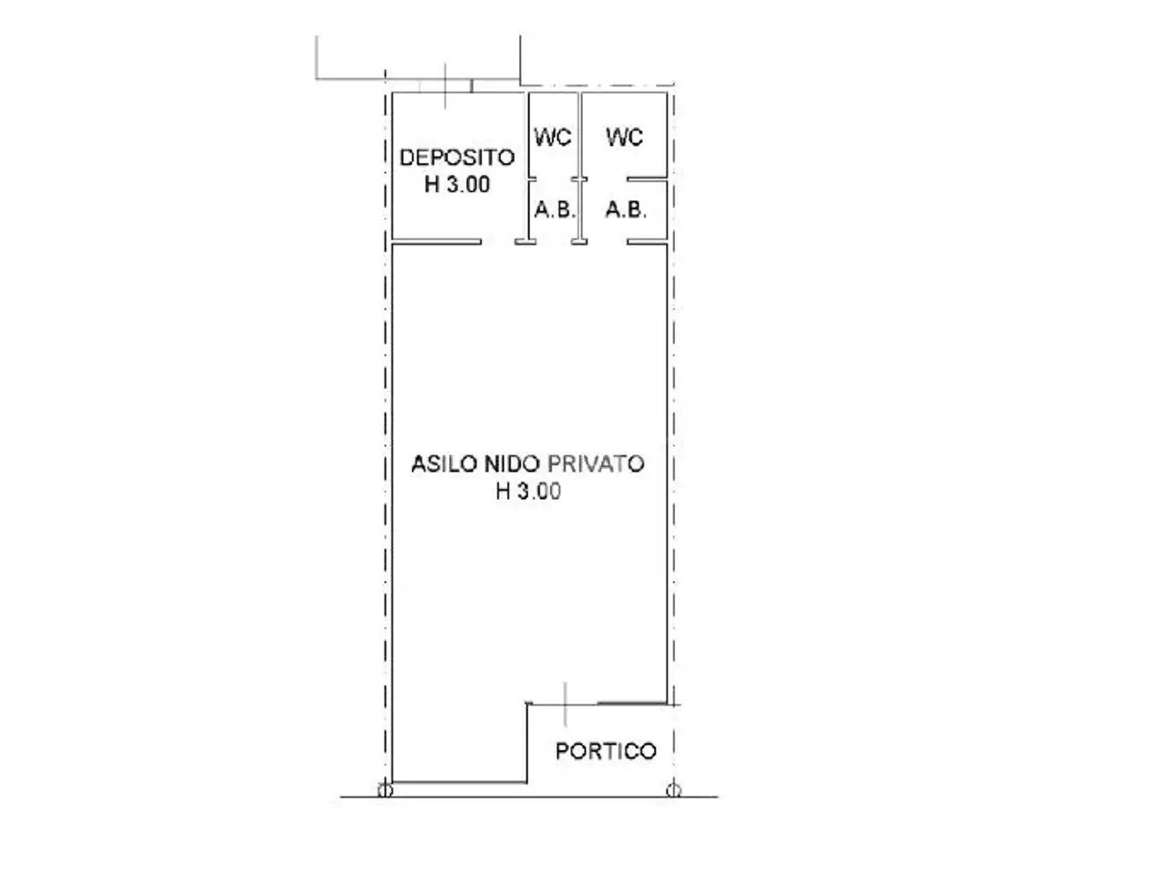 Ufficio in Via Gramsci 1, Porto Mantovano, {3} - Planimetria 1