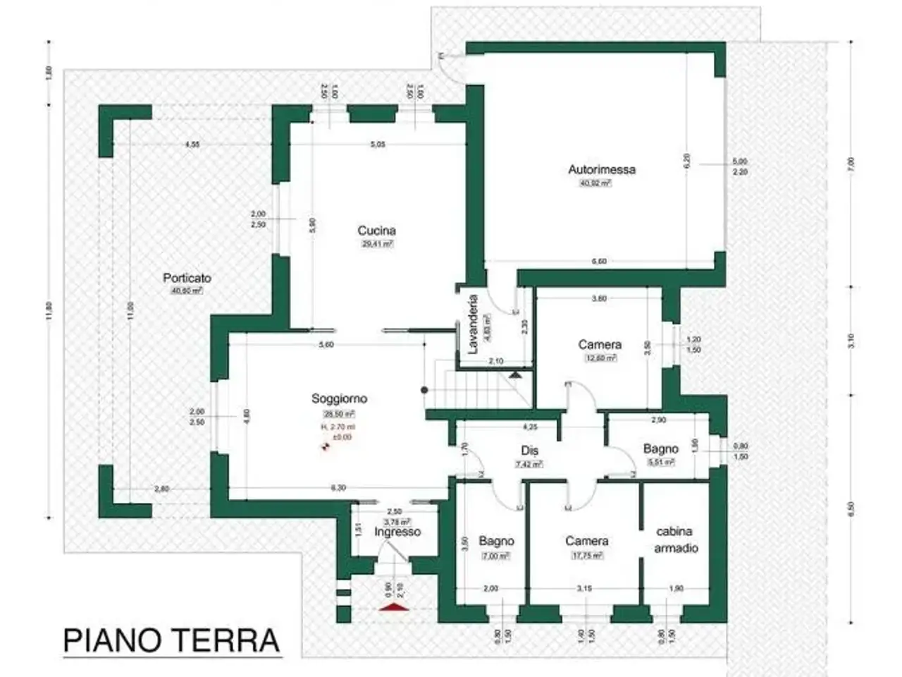 Villa in vendita, Via Dante Alighieri, Rivanazzano Terme - Planimetria 1