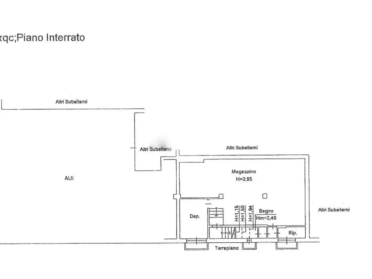 Ufficio in Via a. Lamarmora 144, Brescia, {3} - Planimetria 1