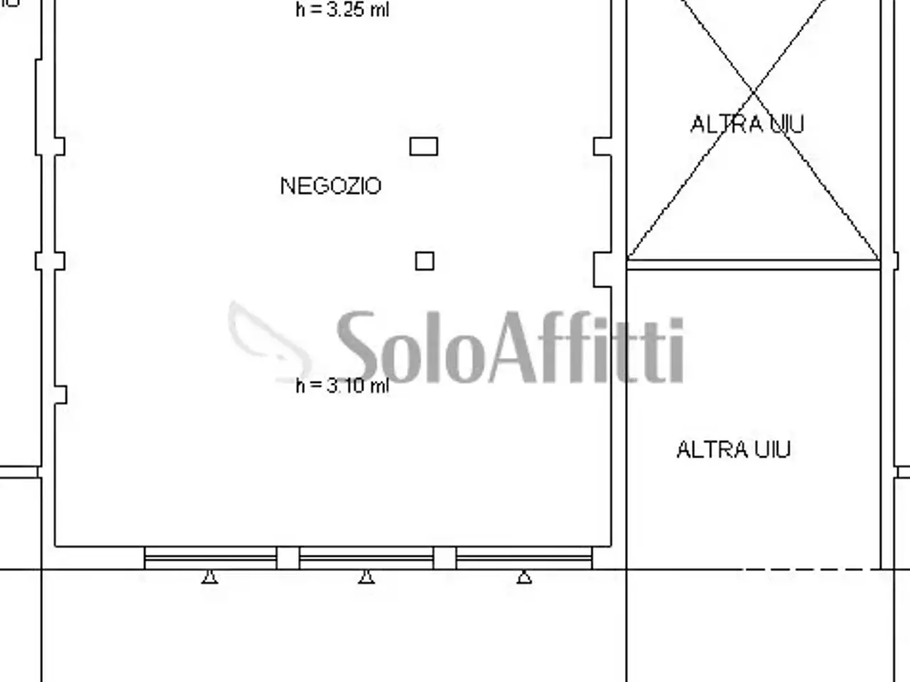 Negozio in Via Candido Queirolo 17, Taggia, {3} - Foto 1