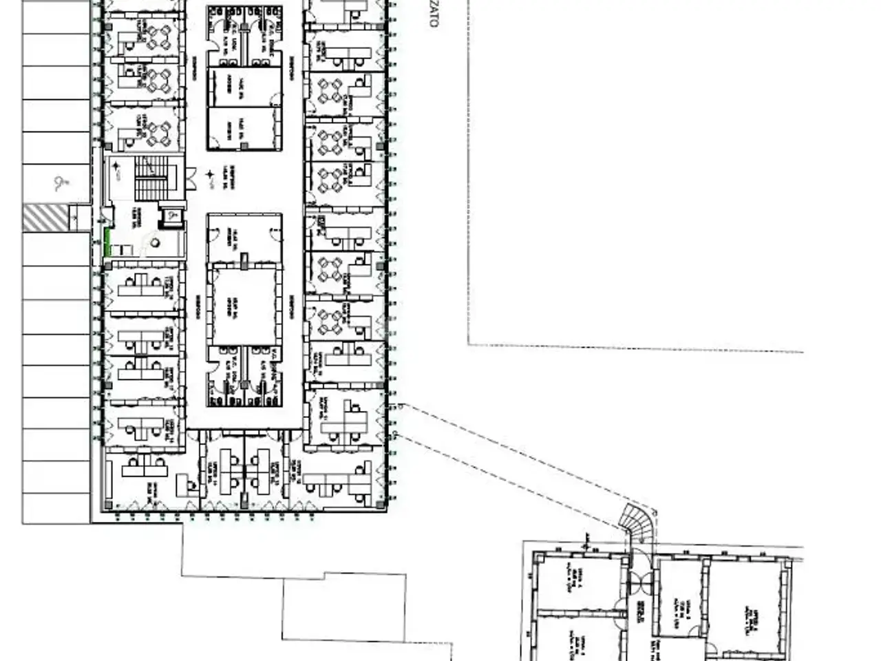Ufficio in Via Zanardi 372, Bologna, {3} - Planimetria 1