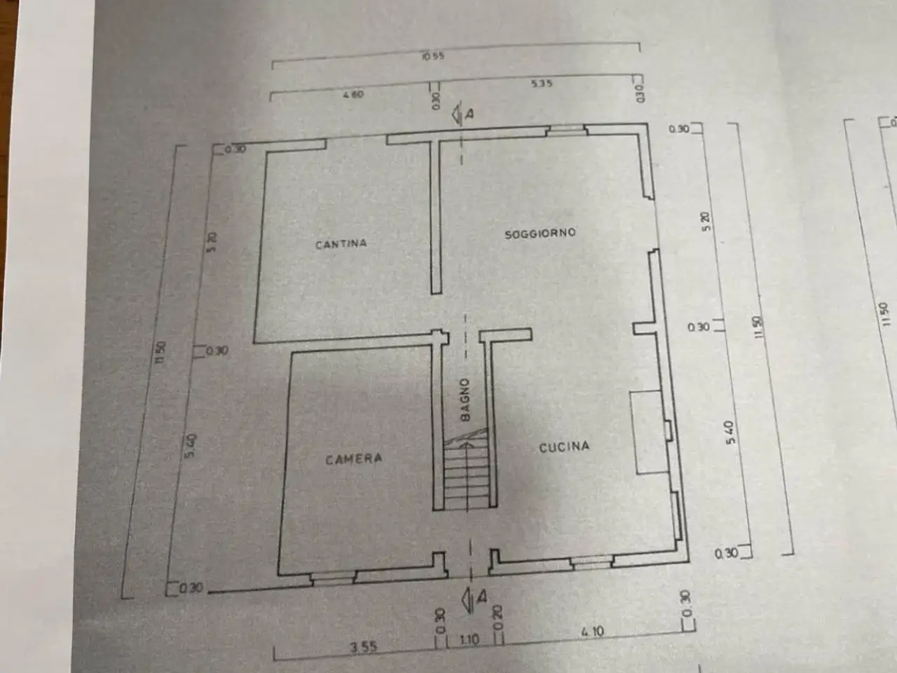 Casa indipendente in vendita, Via dei Lazzeri 127, Castelfranco di Sotto - Planimetria 1
