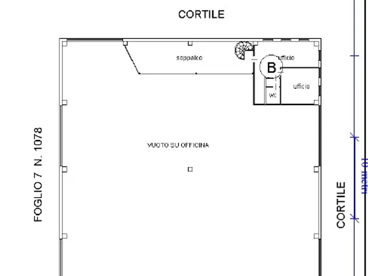 Capannone in Via Cristoforo Colombo Snc, Castiglione Torinese, {3} - Planimetria 1