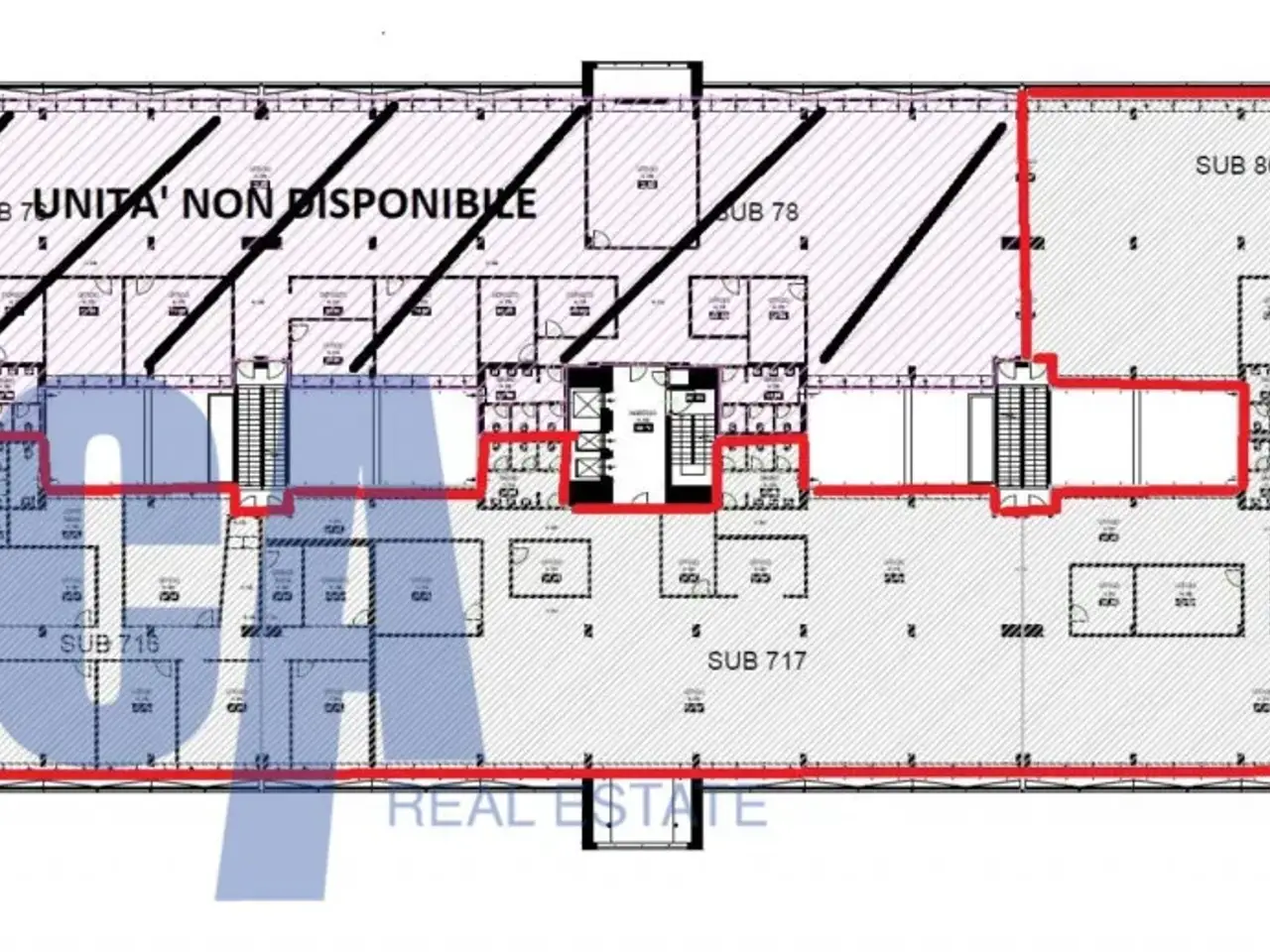 Ufficio in Via Milano, Cassina De' Pecchi, {3} - Planimetria 1