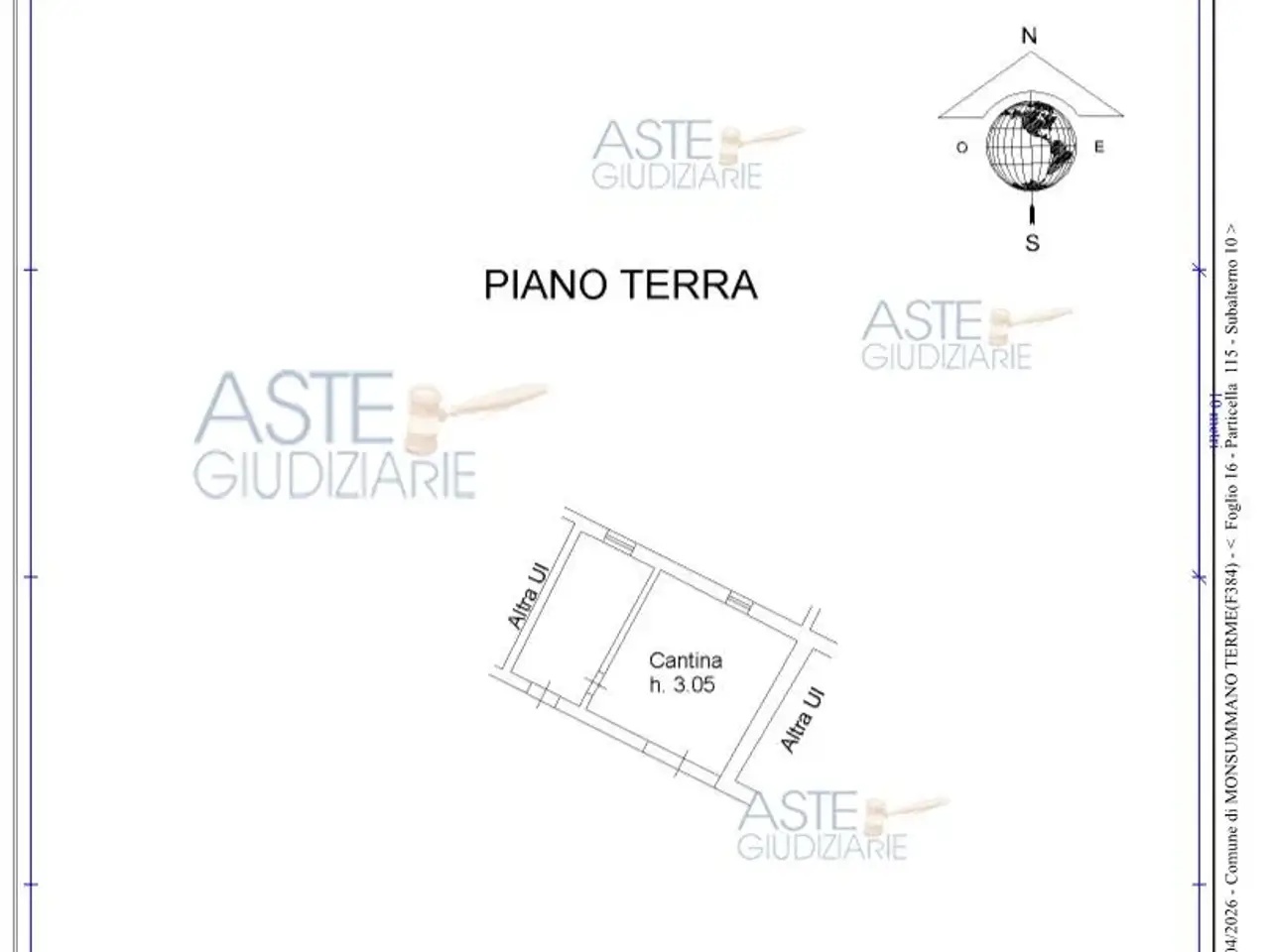 Fabbricato misto in Via Frasso, 310, 51015 Cintolese Pt, Italia 310, Monsummano Terme, {3} - Planimetria 1