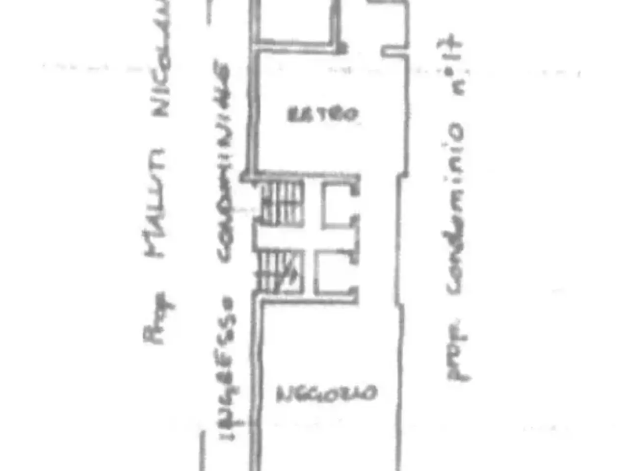 Negozio in Via San Gallo, Firenze, {3} - Planimetria 1