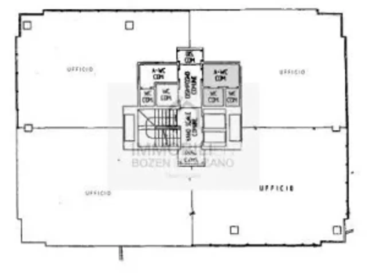 Ufficio in Via Bruno Buozzi 12c, Bolzano, {3} - Planimetria 1