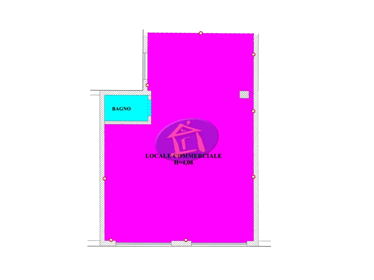 Locale commerciale in Via Monopoli, Castellana Grotte, {3} - Planimetria 1
