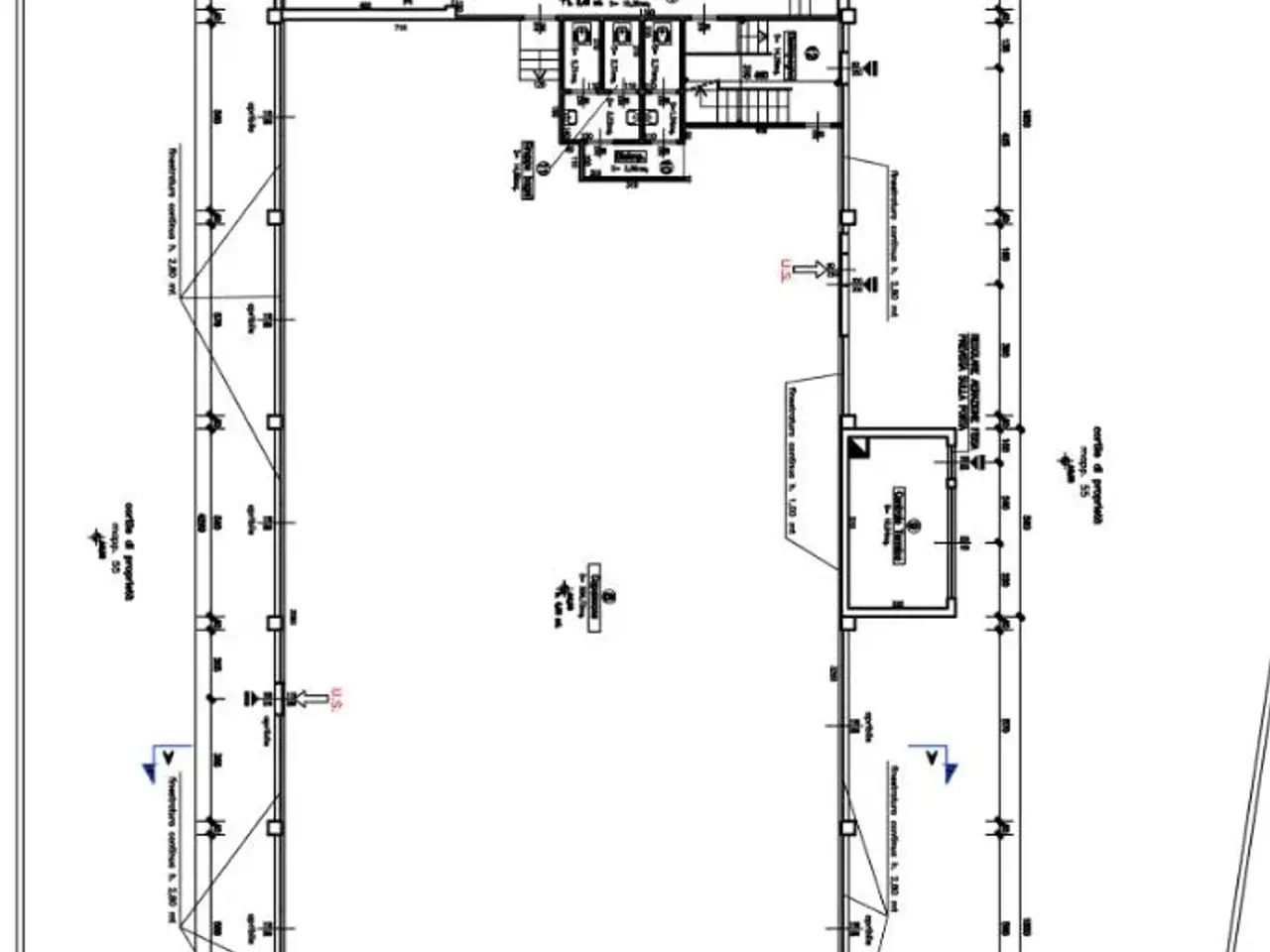 Capannone in Via Cartesio 2, Parabiago, {3} - Planimetria 1