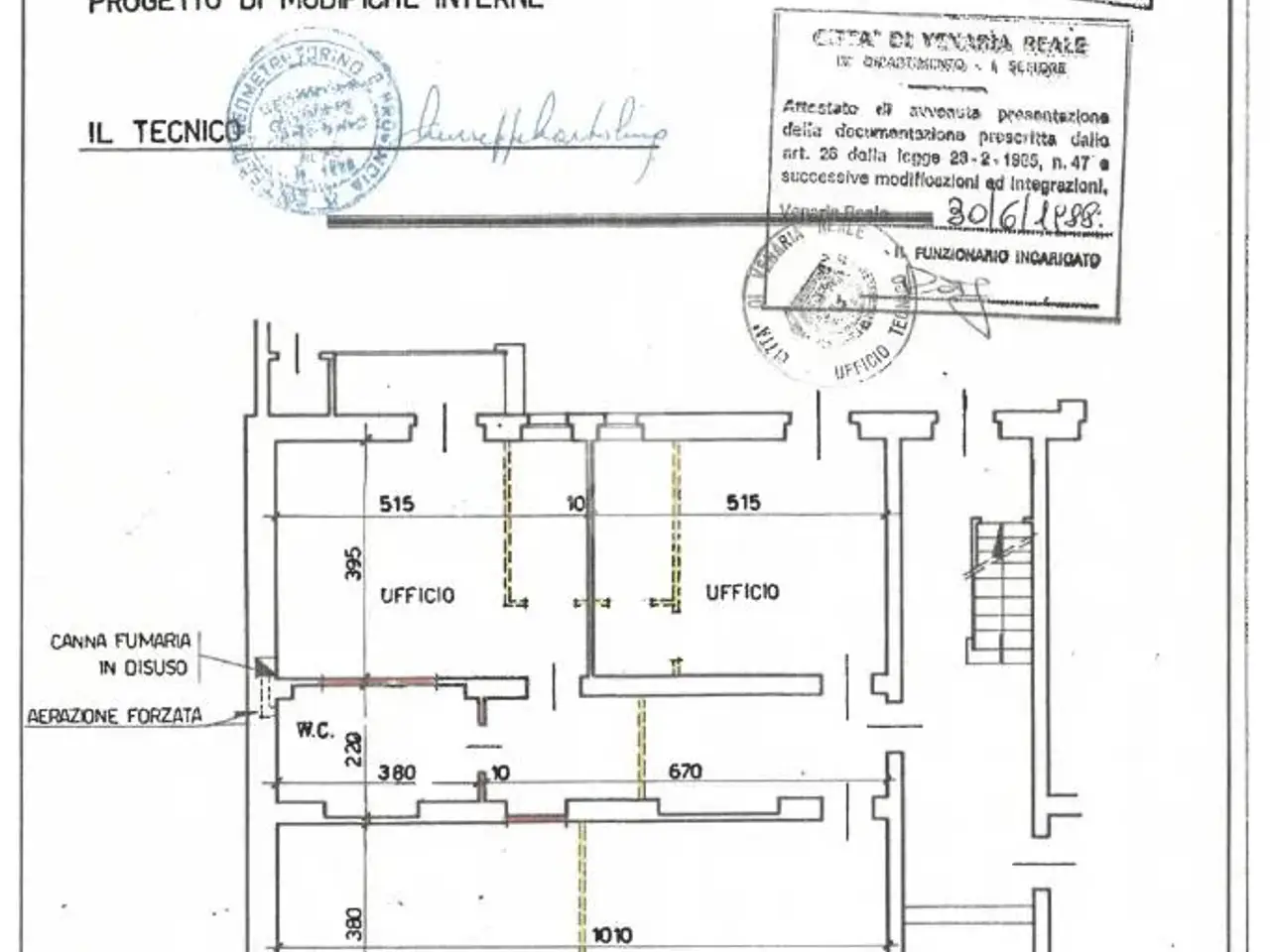 Negozio in Via Nazario Sauro 73, Venaria Reale, {3} - Planimetria 1
