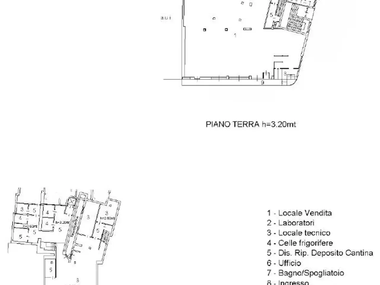 Negozio in Piazza Vittorio Veneto, Telgate, {3} - Planimetria 1