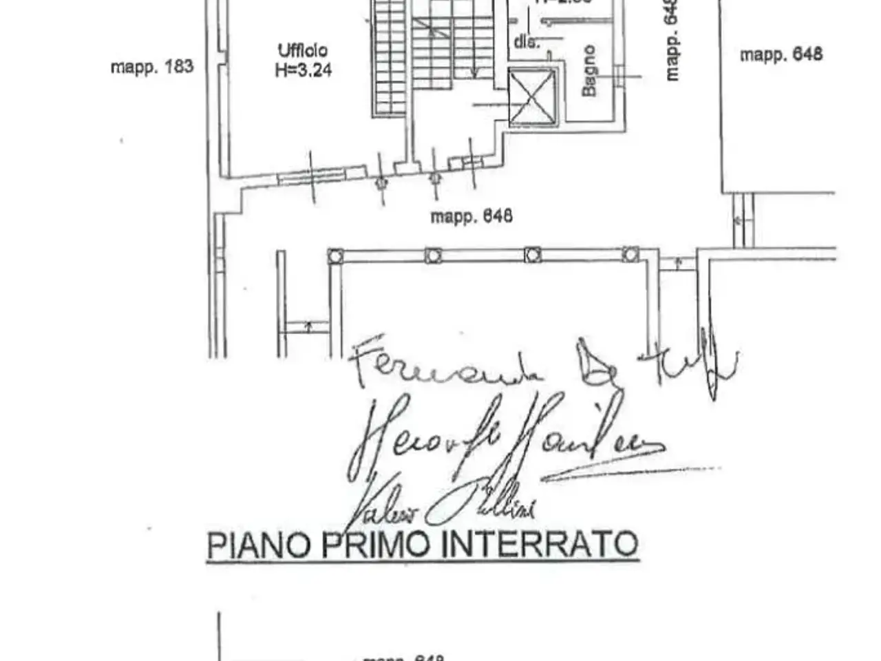 Ufficio in Via Magenta 4, San Vittore Olona, {3} - Planimetria 1