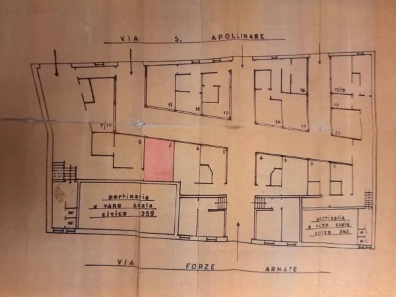 Negozio in Via delle Forze Armate 361, Milano, {3} - Planimetria 1