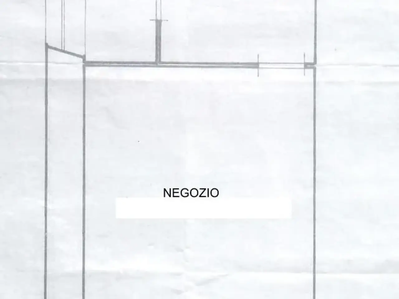 Negozio in Via dei Faggi 1, Roma, {3} - Planimetria 1
