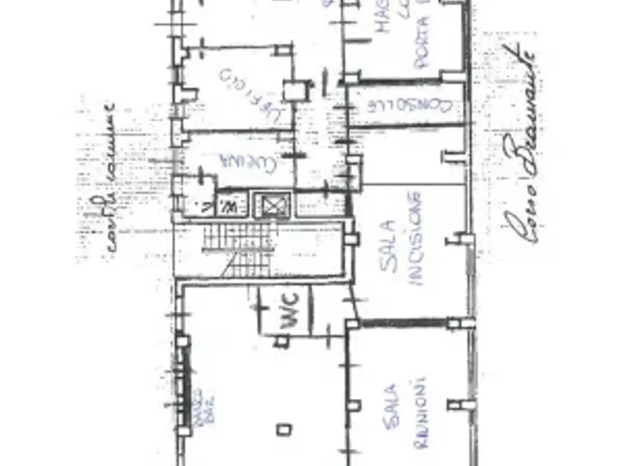 Ufficio in Corso Bramante 12, Torino, {3} - Planimetria 1