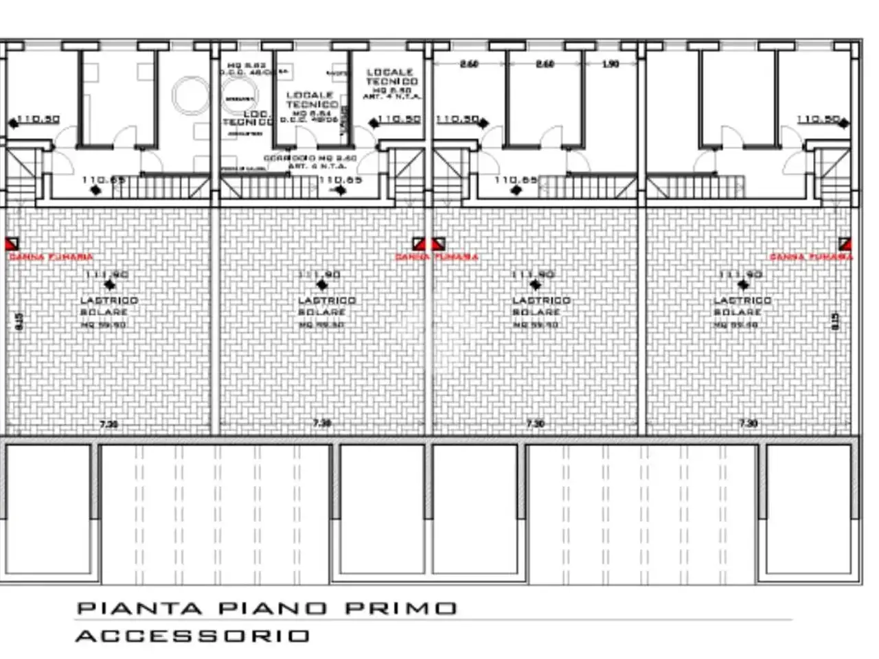 Negozio in Via Bronte 73, Roma, {3} - Planimetria 1