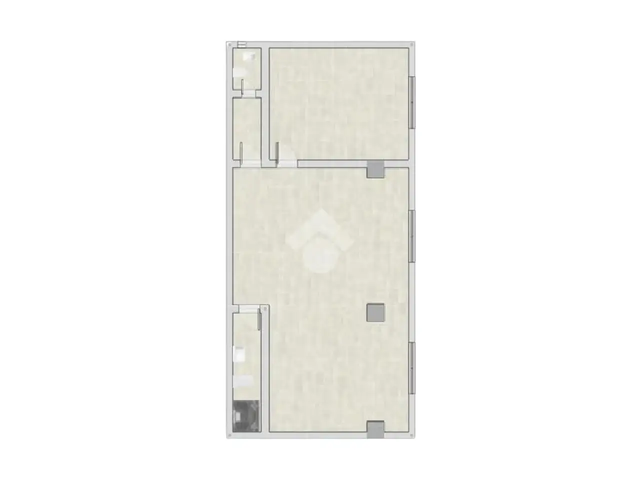 Negozio in Via Archimede 5, San Severo, {3} - Planimetria 1