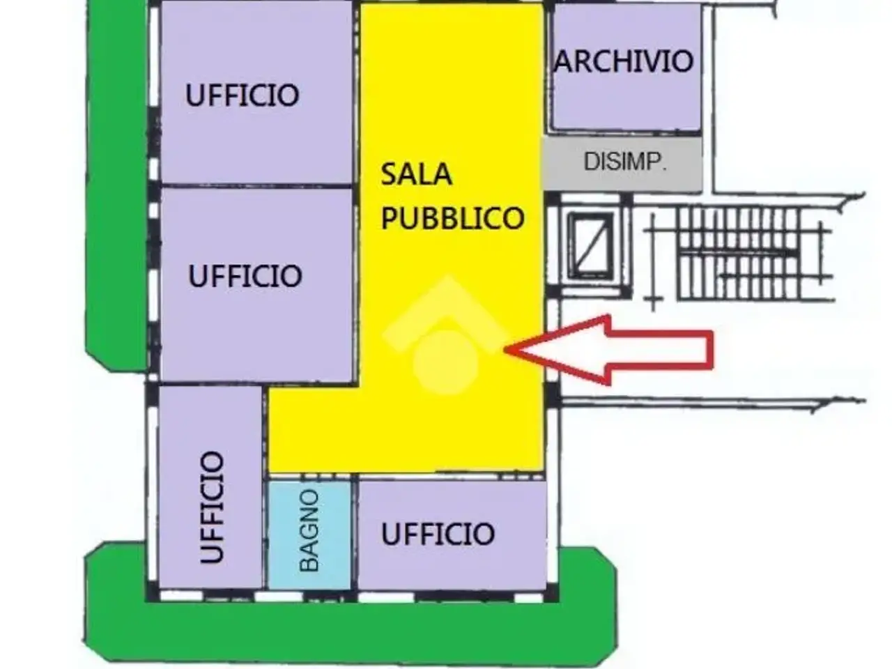 Ufficio in Via Francesco Miraglia 15, Castrovillari, {3} - Planimetria 1