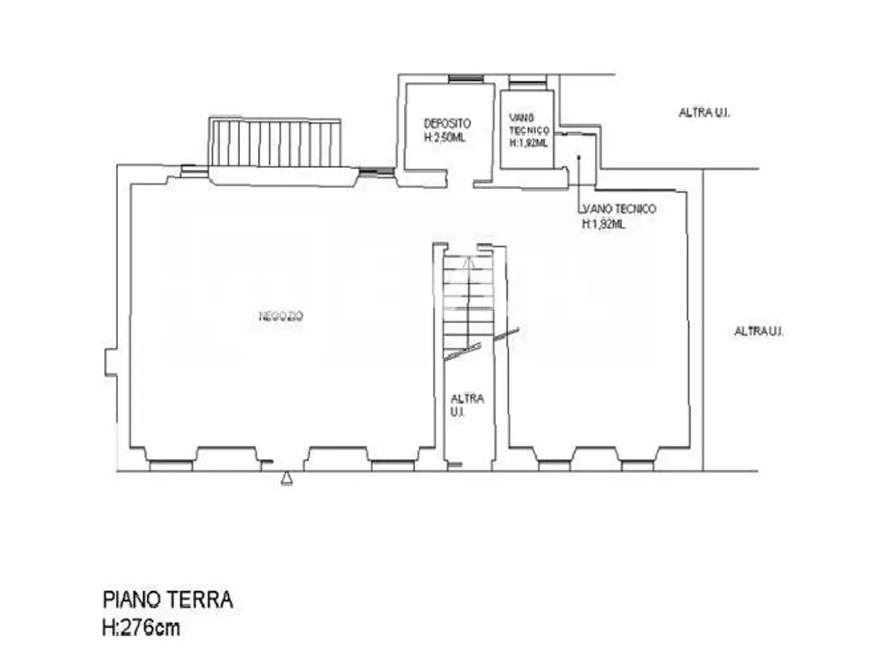 Negozio in Via Cividale 291, Udine, {3} - Planimetria 1
