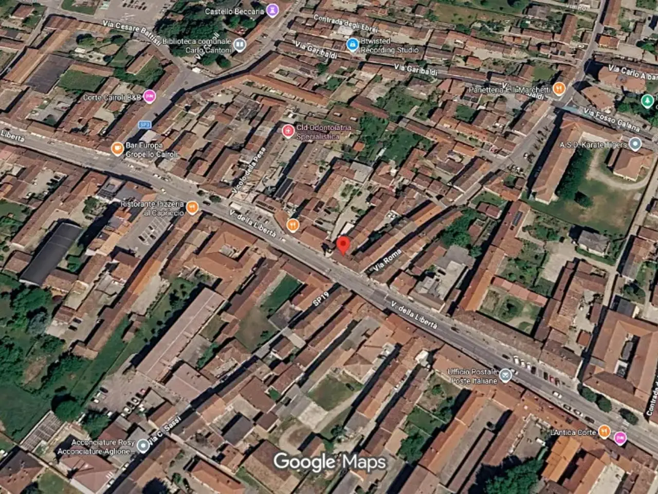 Tabaccheria in Via della Libertà N° 65, Gropello Cairoli, {3} - Planimetria 1