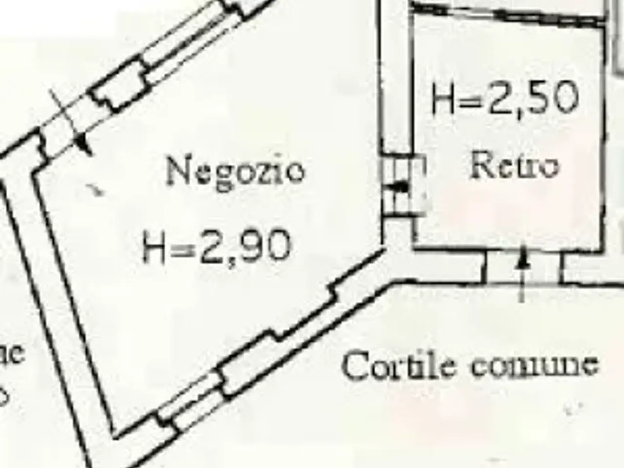 Negozio in Corso Pavia, Vigevano, {3} - Planimetria 1
