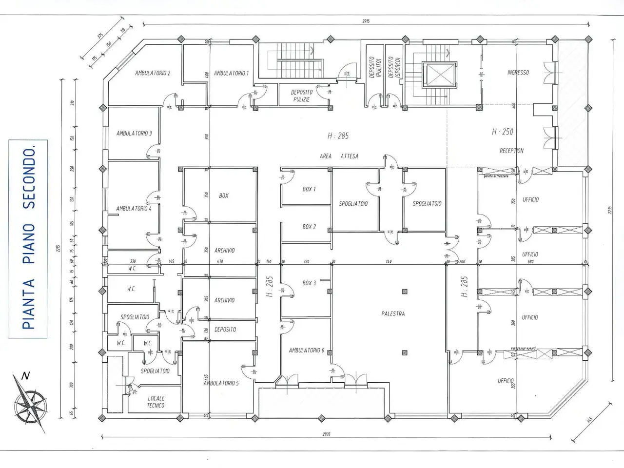 Ufficio in Via Forzani 2, Villanova Mondovi', {3} - Planimetria 1