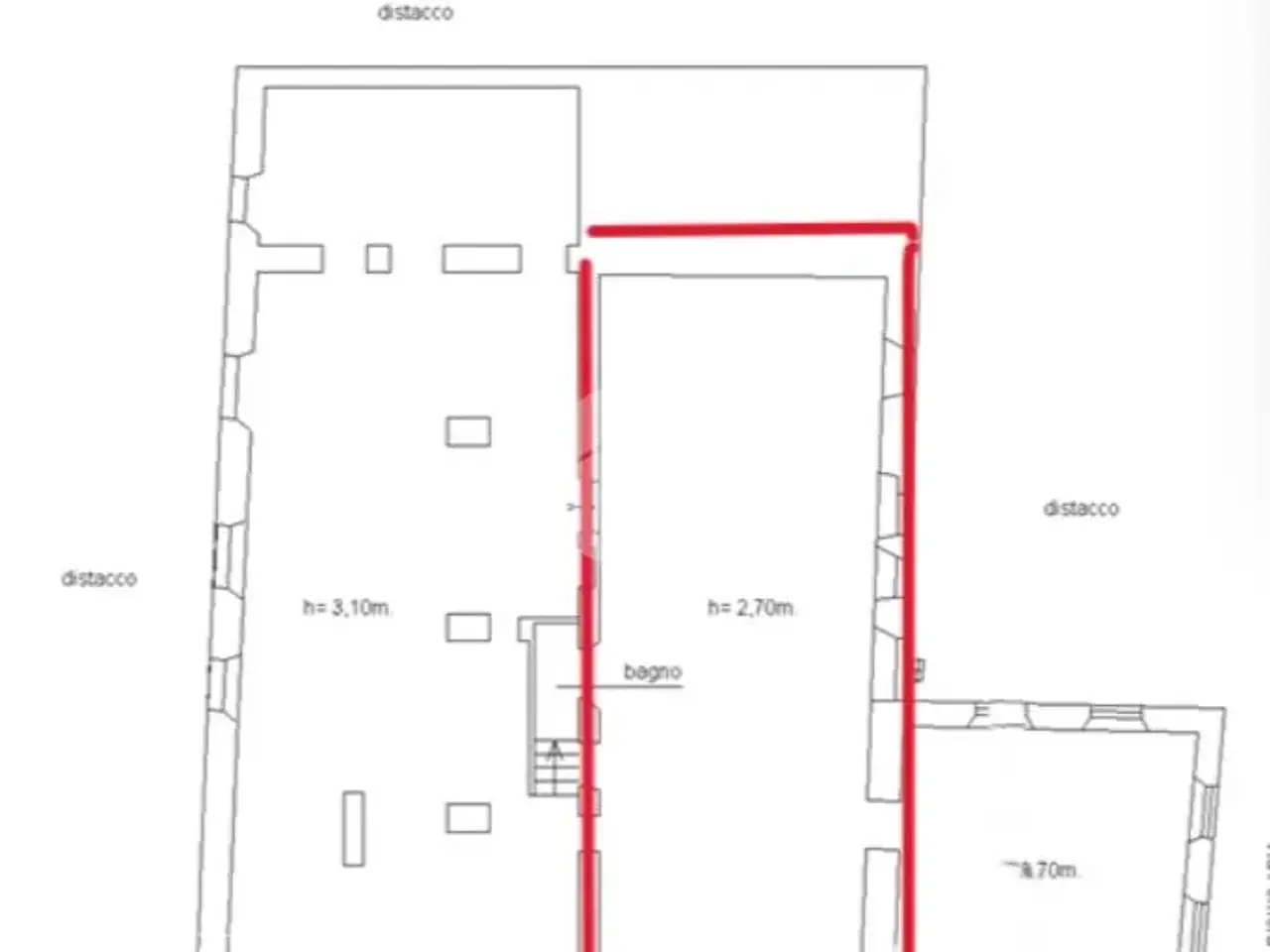 Capannone in Via Via Ferriera 45, Mele, {3} - Planimetria 1