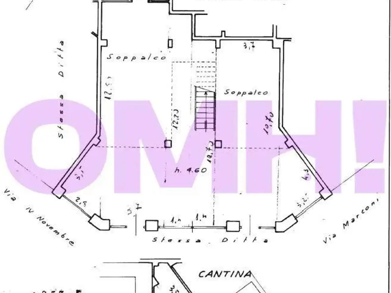 Negozio in Via Marconi 1, Laveno Mombello, {3} - Planimetria 1