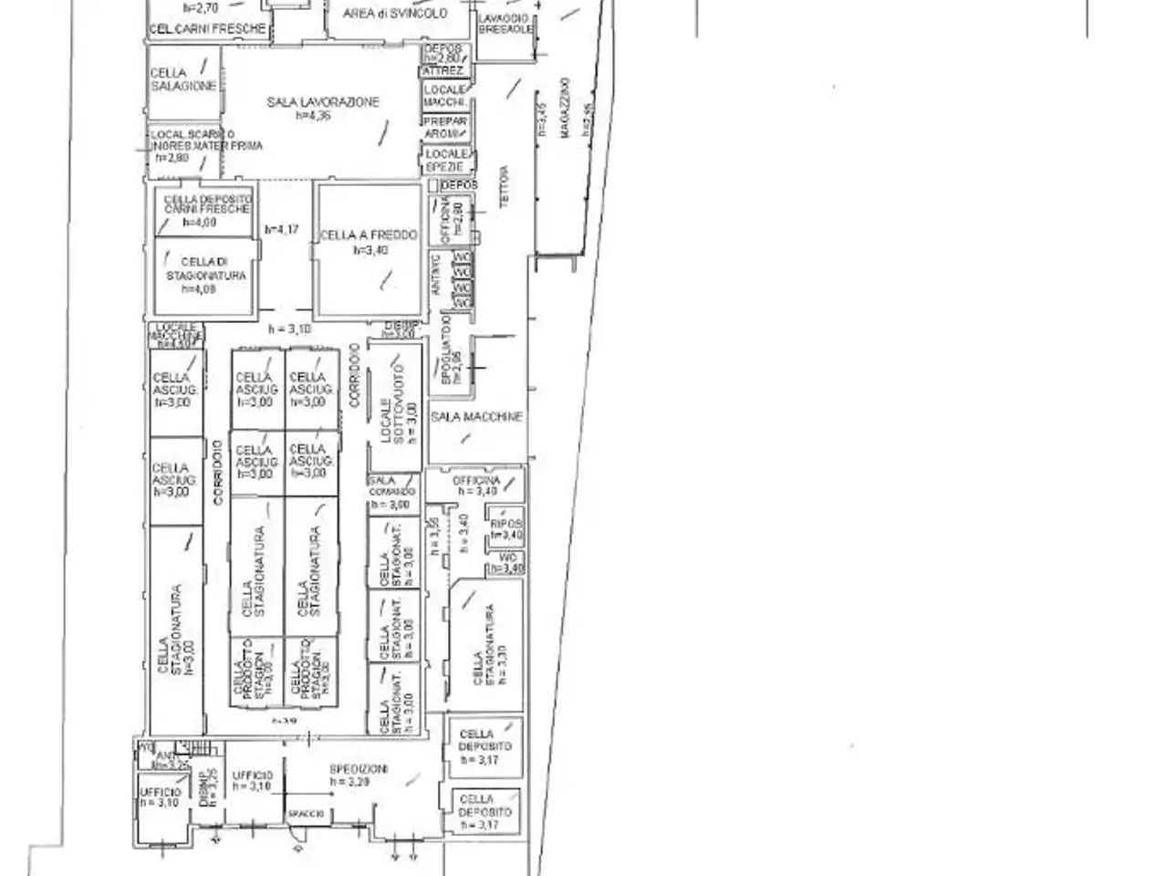 Capannone in Via Stelvio 23, Poggiridenti, {3} - Planimetria 1
