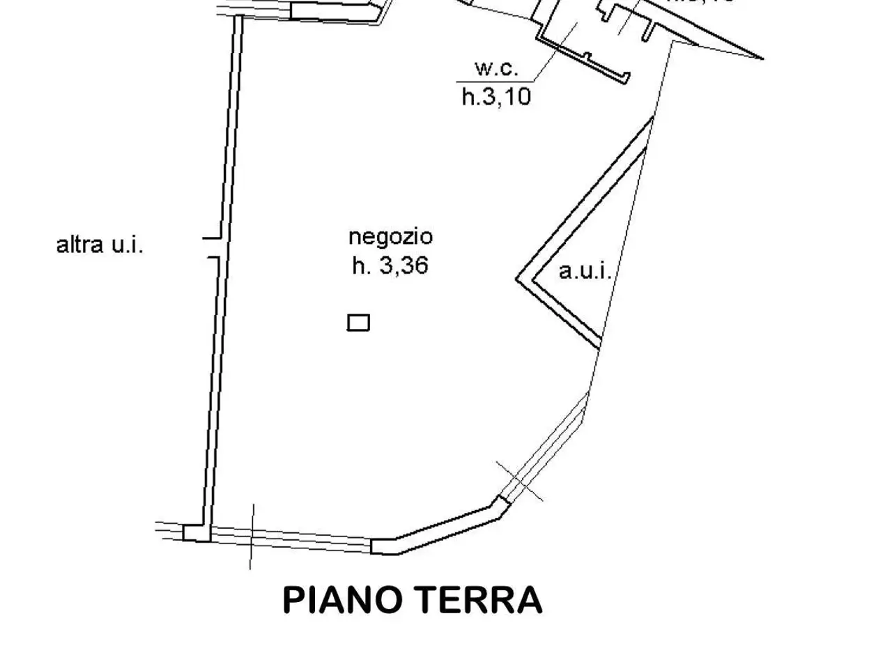 Negozio in , Forli', {3} - Planimetria 1
