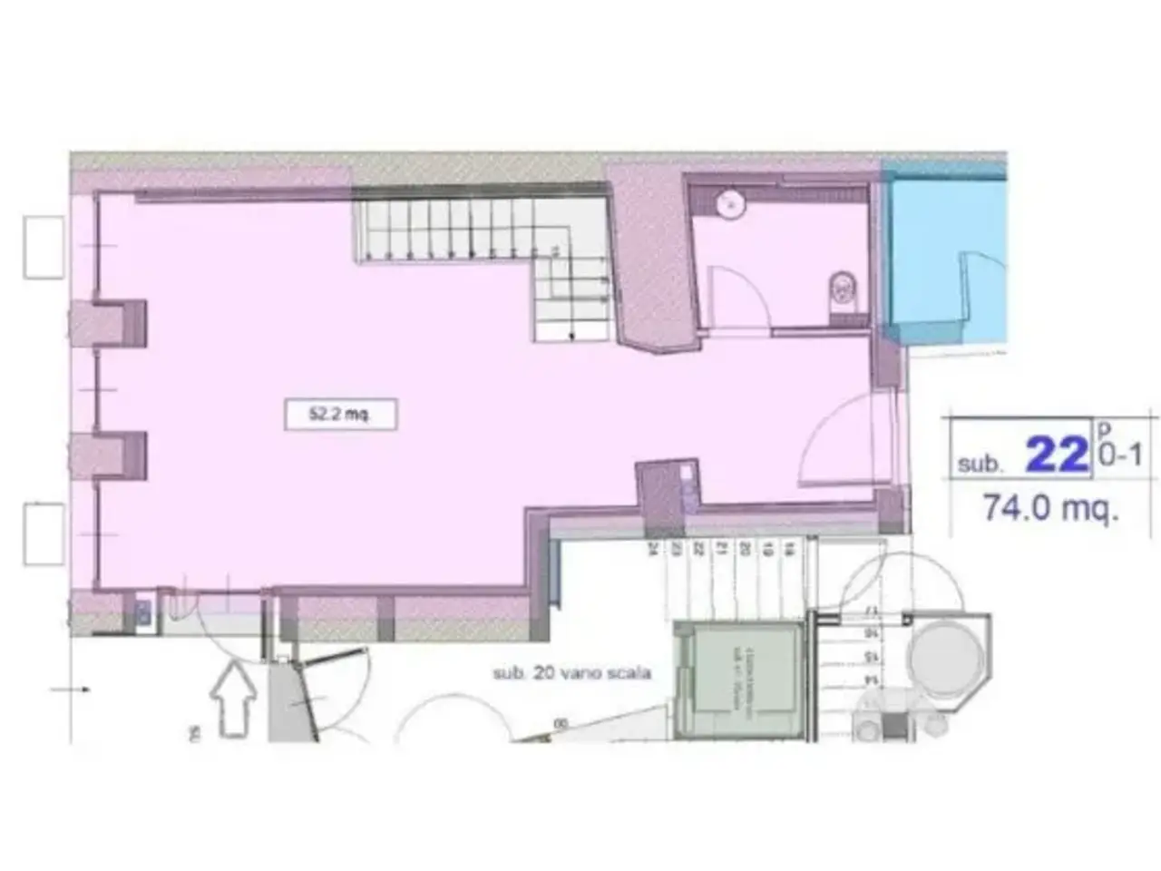 Negozio in , Cividale Del Friuli, {3} - Planimetria 1