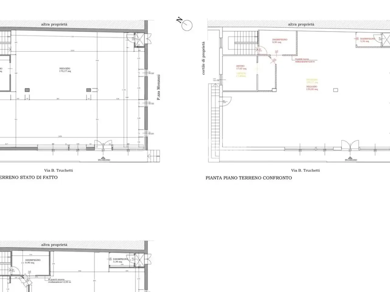 Negozio in Bartolomeo Truchetti, Forno Canavese, {3} - Planimetria 1