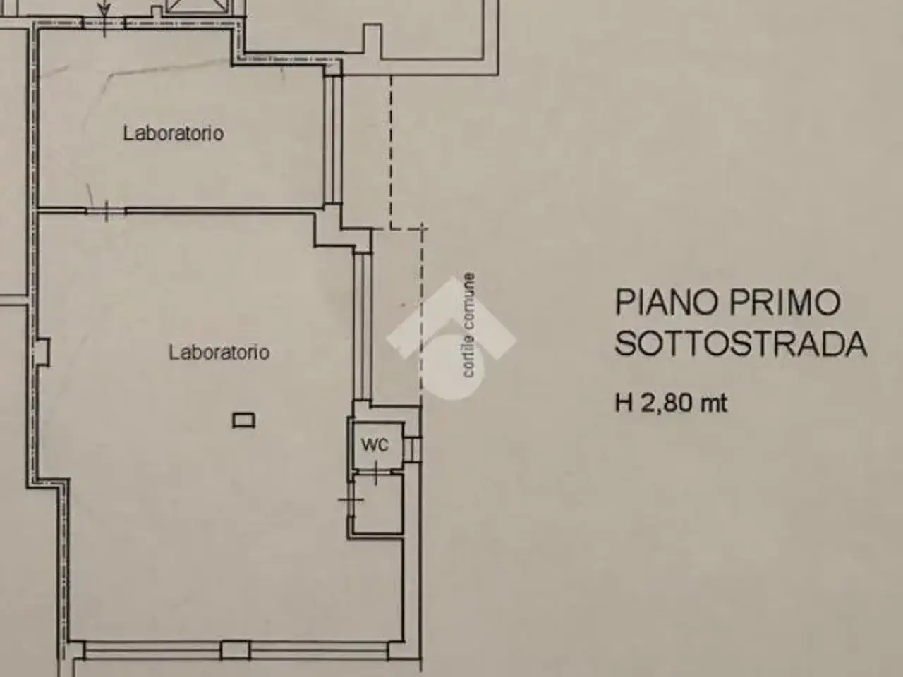 Laboratorio in Via Fryderyk Chopin 16, Monza, {3} - Planimetria 1