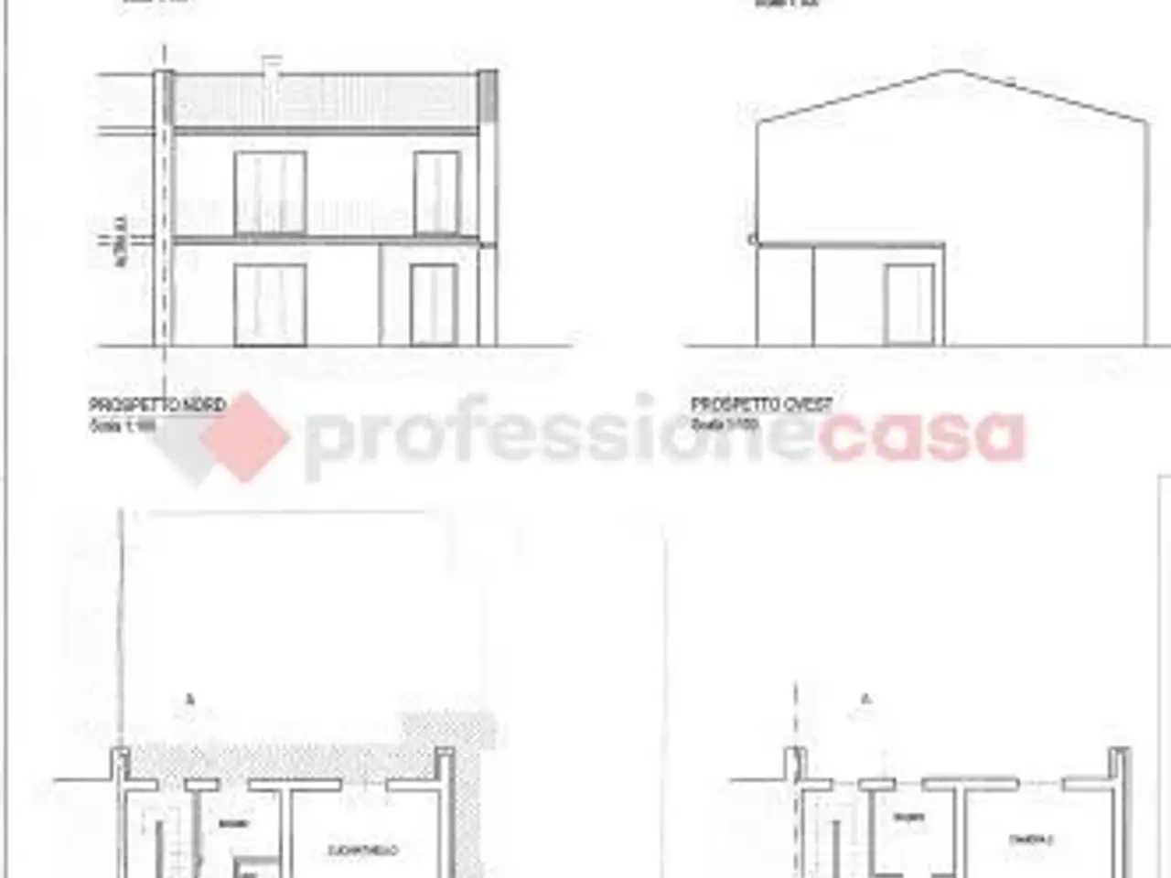 Villa bifamiliare in vendita, Viale Dezza  Snc, Coreglia Antelminelli - Planimetria 1
