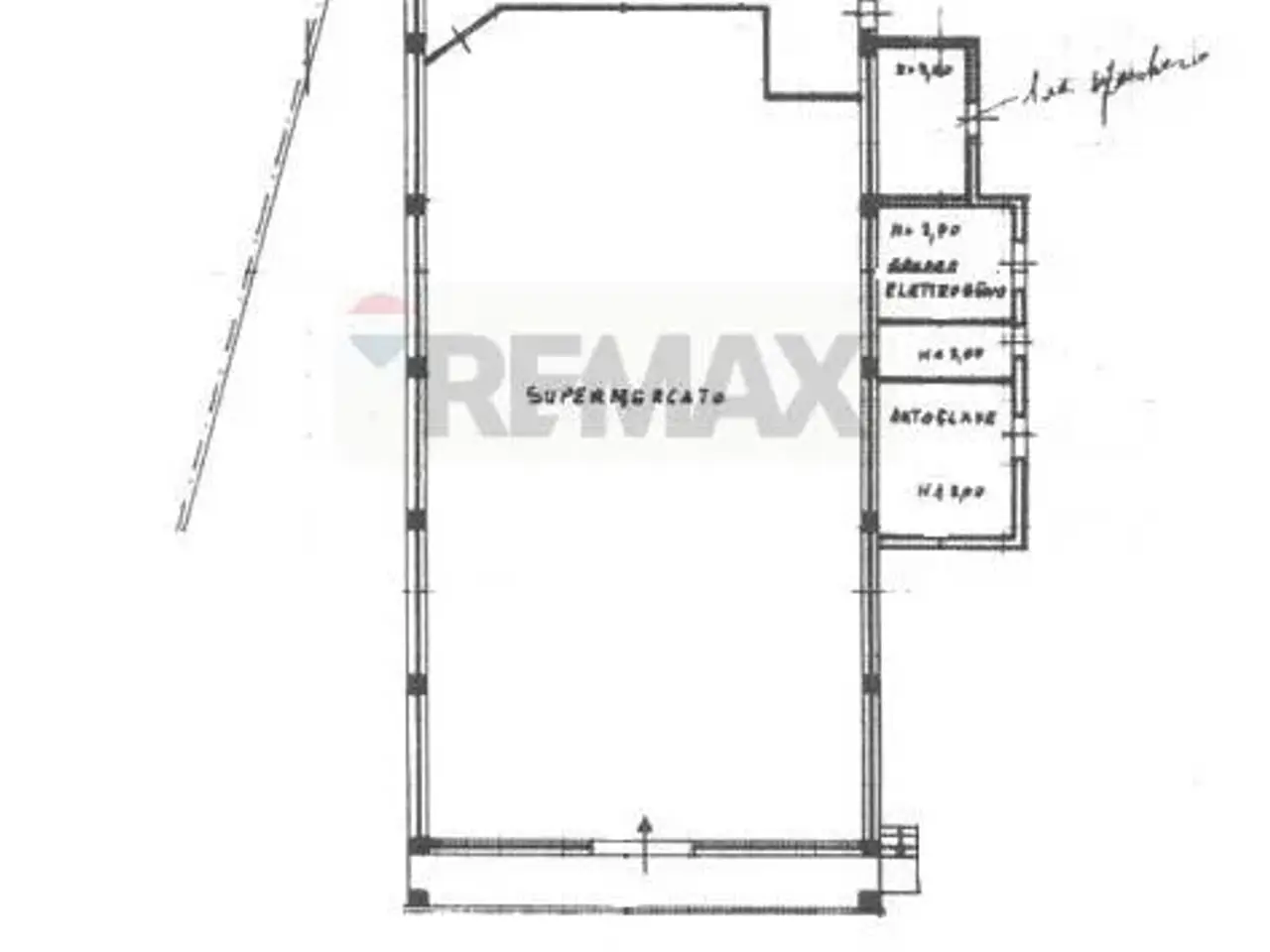 Negozio in Via Poggio del Lupo 37, Misterbianco, {3} - Planimetria 1