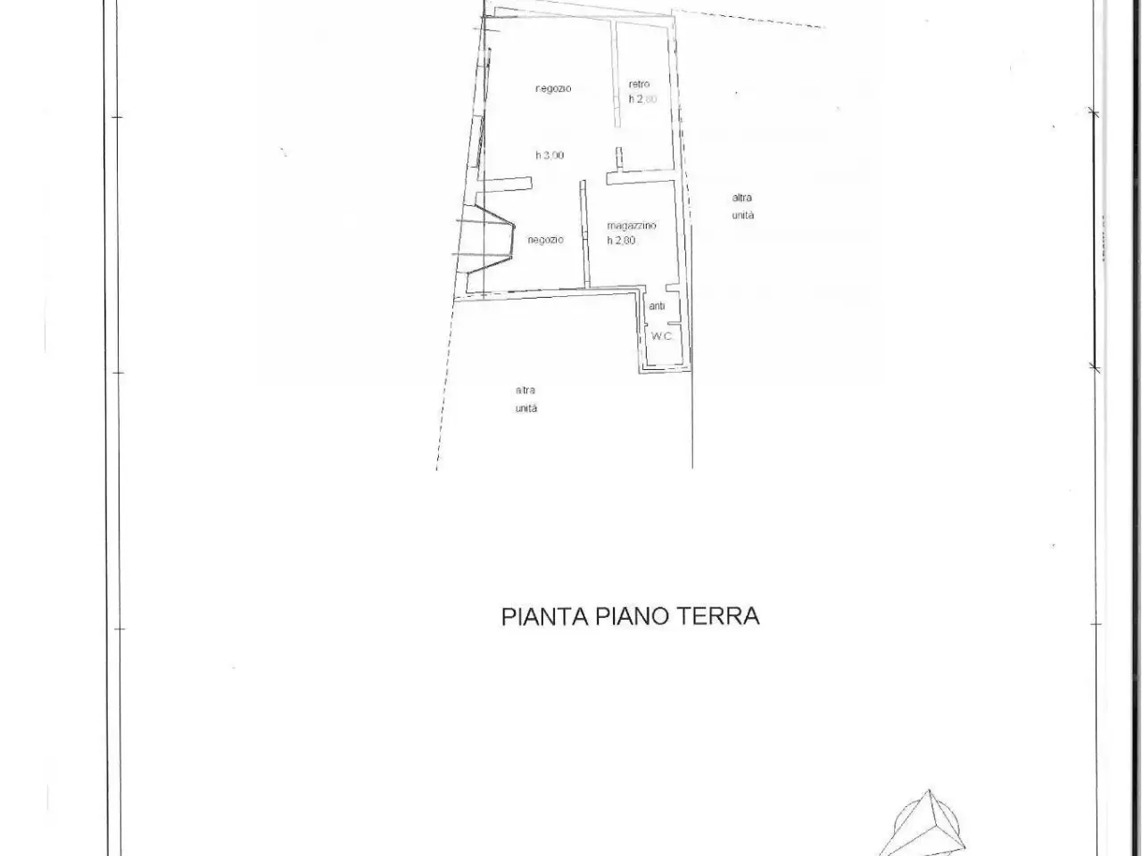 Esercizio commerciale in , Treviso, {3} - Planimetria 1