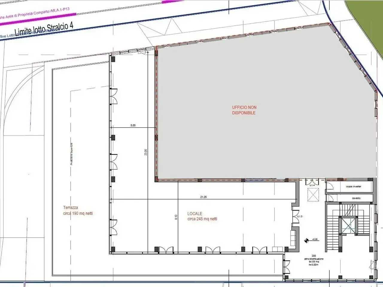 Negozio in Via Emilia, San Lazzaro Di Savena, {3} - Planimetria 1