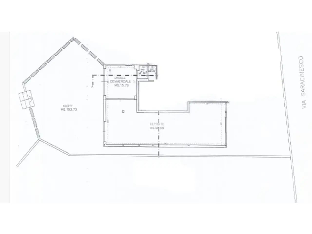 Negozio in Viale Valle dell'Aniene 15, Guidonia Montecelio, {3} - Planimetria 1