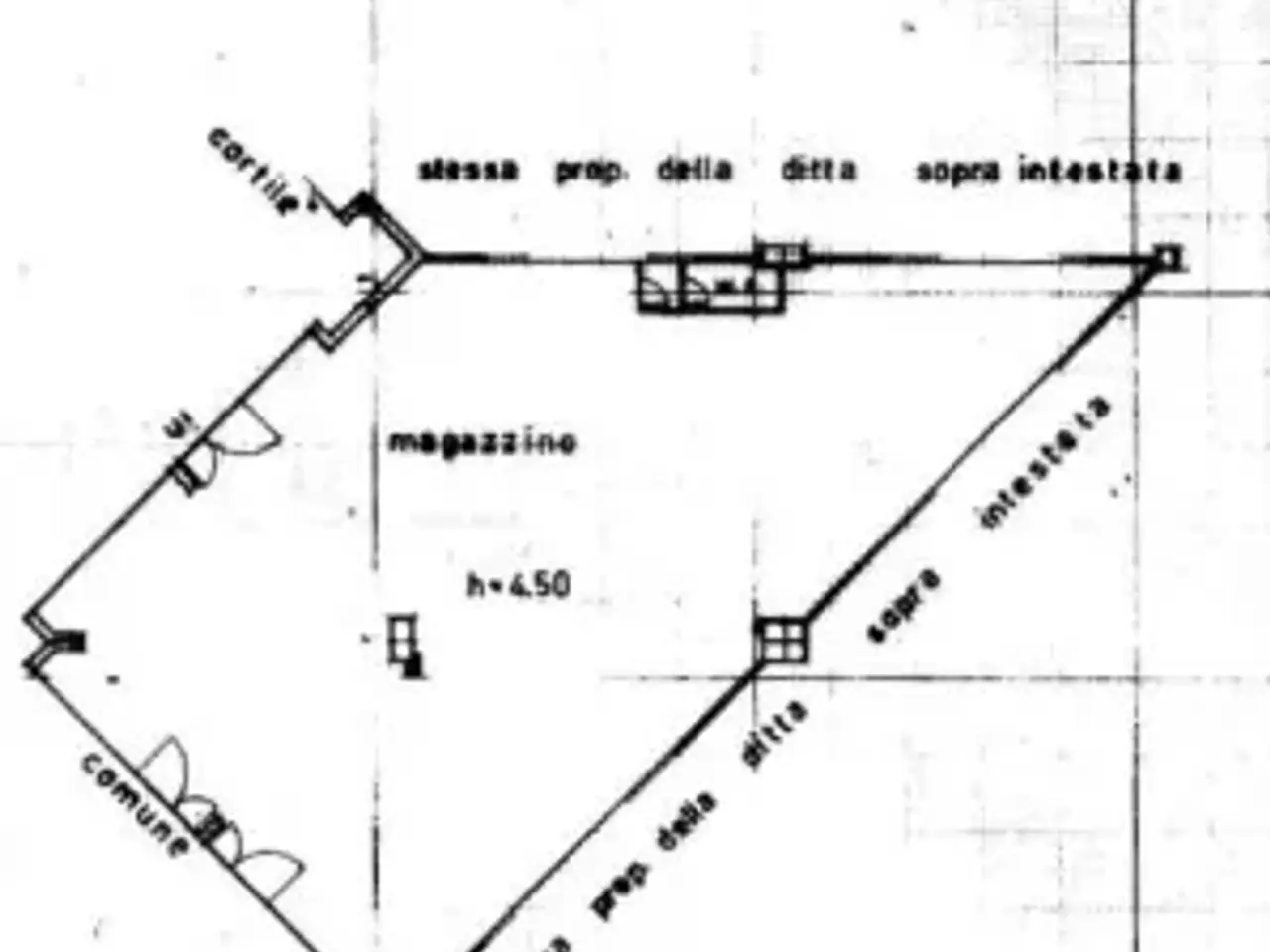Negozio in Via degli Abeti 42, Pesaro, {3} - Planimetria 1
