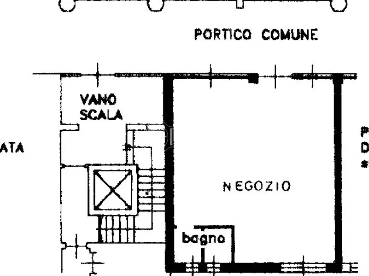 Negozio in Via Repubblica 47, Bollate, {3} - Planimetria 1