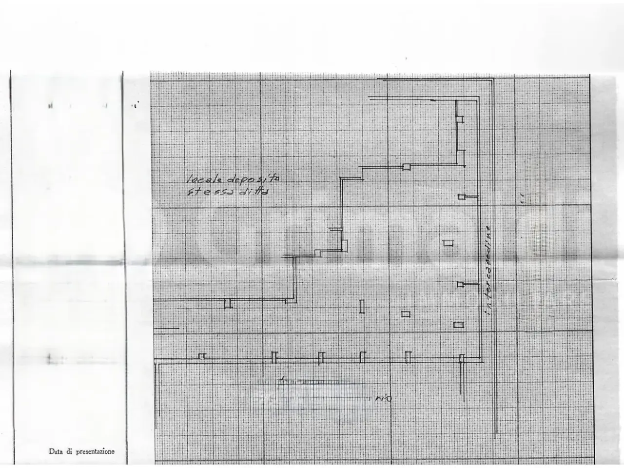 Magazzino in Via Quinto Novio, Roma, {3} - Planimetria 1