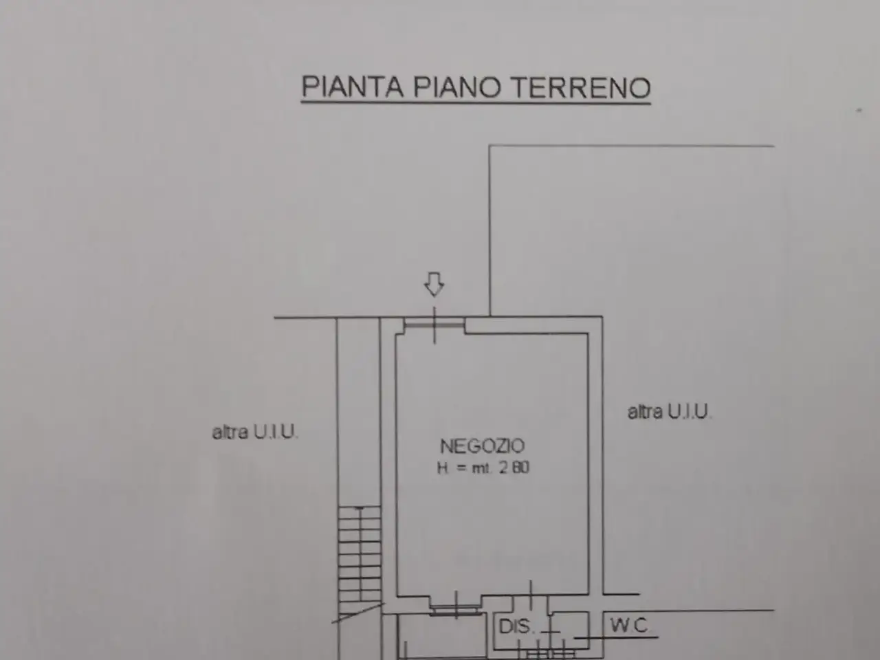 Negozio in Via Roma, Pino Torinese, {3} - Planimetria 1