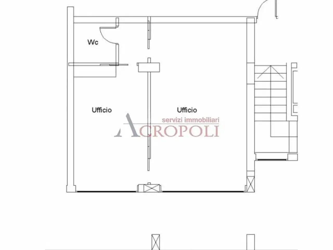Ufficio in Via delle Magnolie, Bracciano, {3} - Planimetria 1