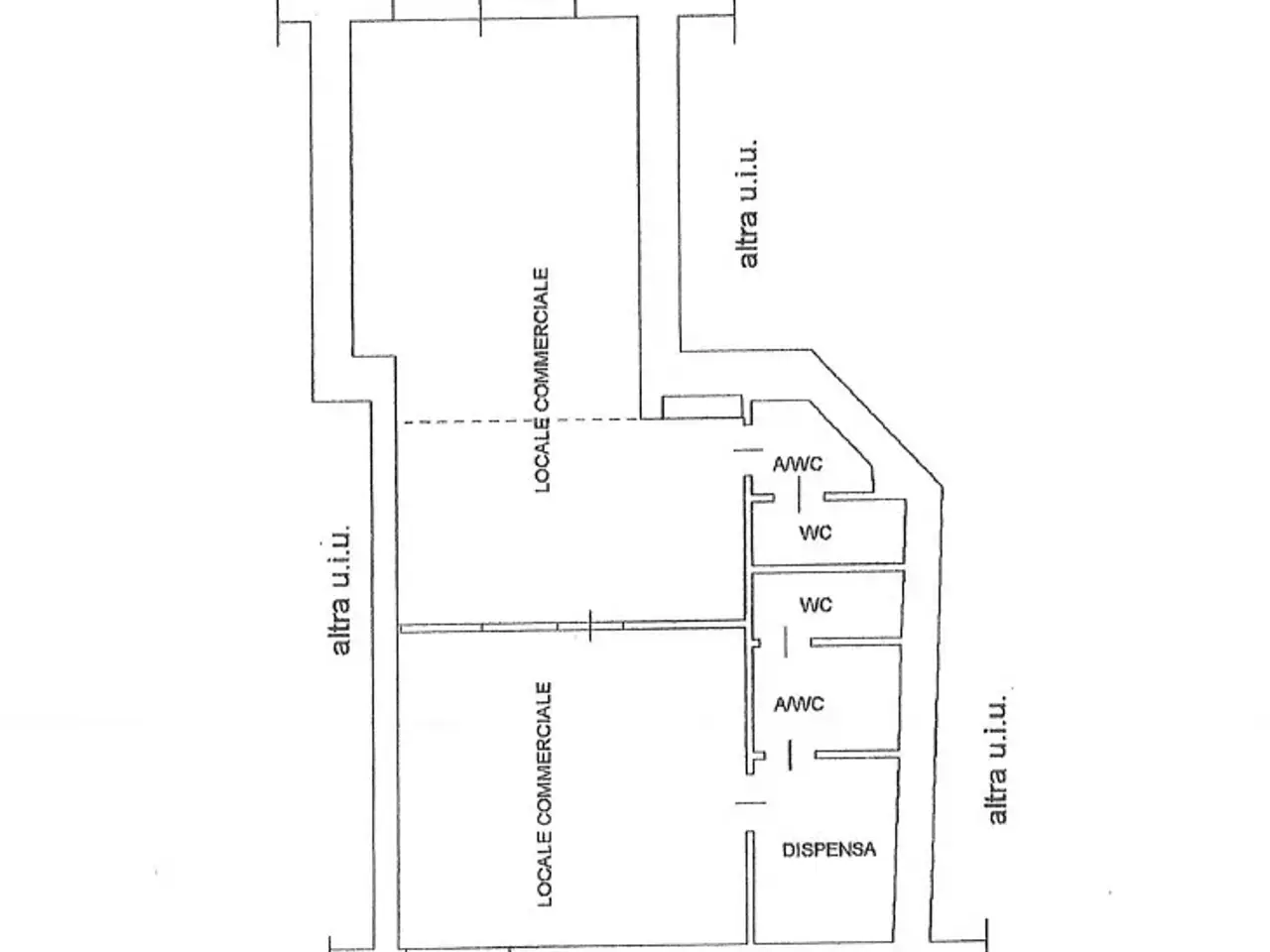 Locale commerciale in Via San Filippo Neri 16, Albano Laziale, {3} - Planimetria 1