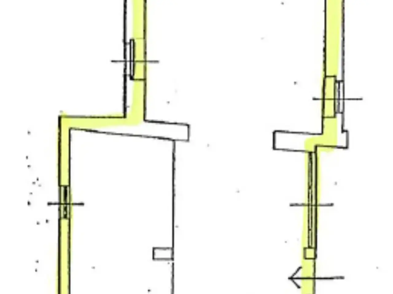 Negozio in Via Ossanesga, Paladina, {3} - Planimetria 1