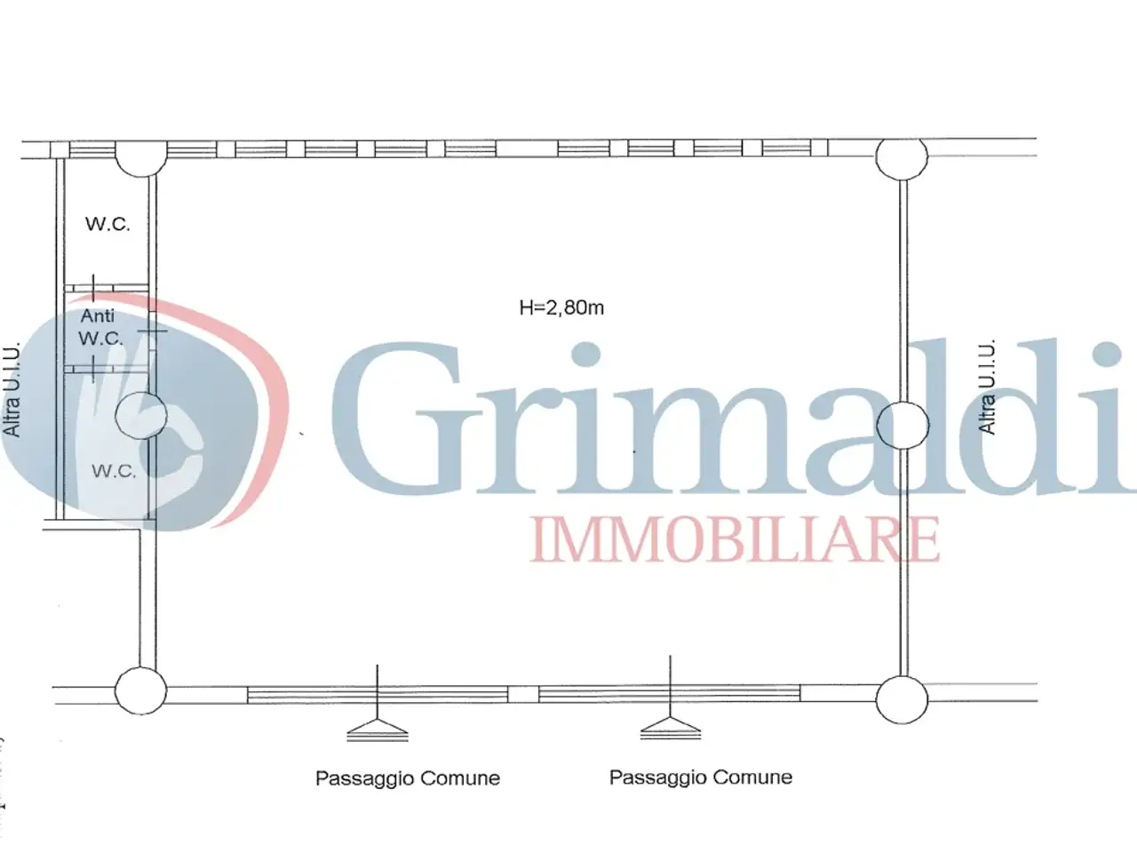 Negozio in Via Catania 467, Messina, {3} - Planimetria 1