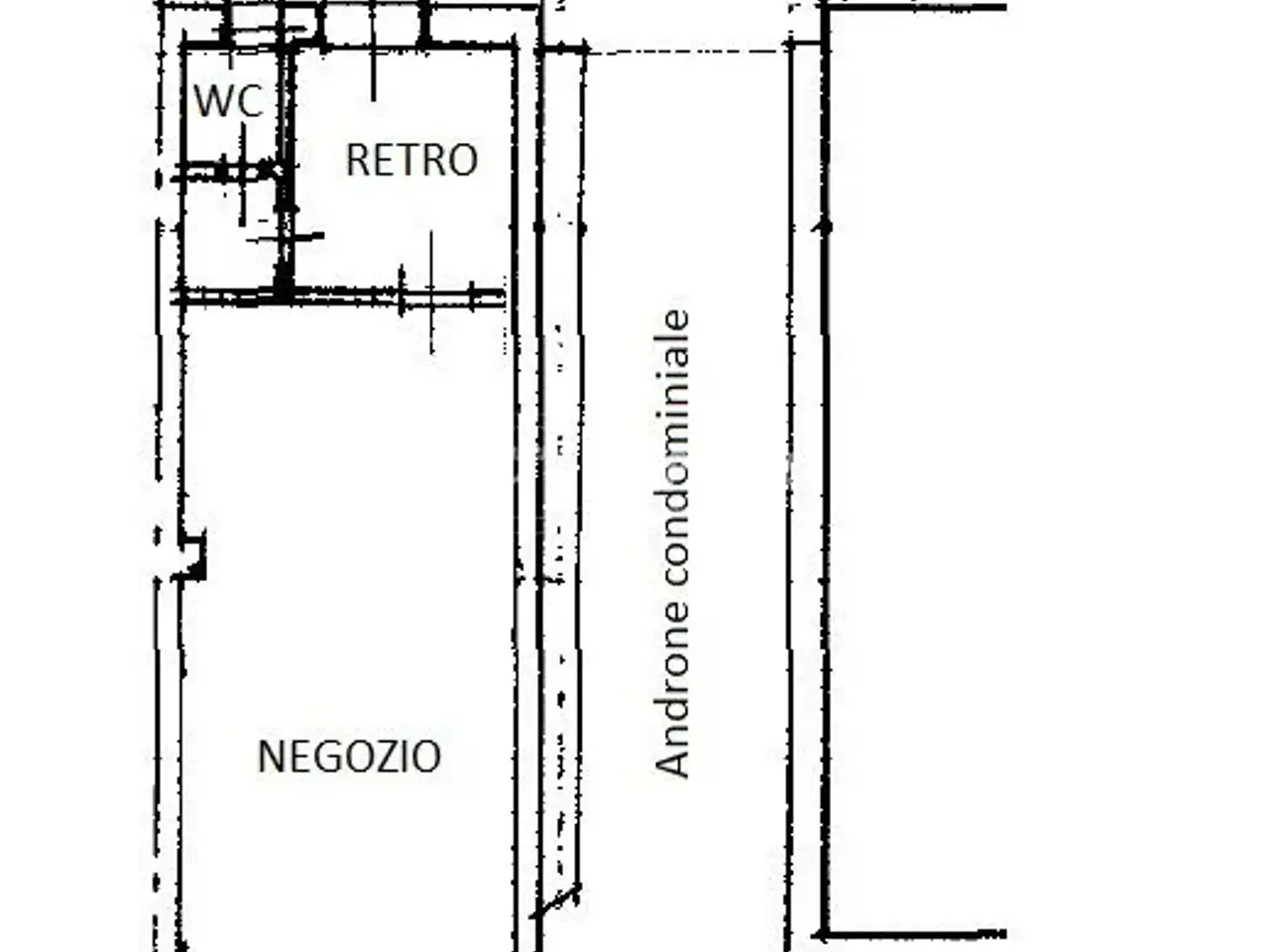 Negozio in Via Antonio Pigafetta 22, Torino, {3} - Planimetria 1